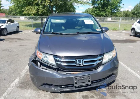 2015 Honda Odyssey Ex-L z USA, uszkodzony, nr VIN 5FNRL5H67FB123955